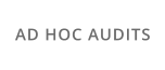 AD HOC AUDITS